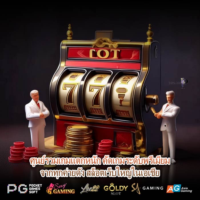 ศูนย์รวมเกมแตกหนัก คัดเกมระดับพรีเมียมจากทุกค่ายดัง สล็อตเว็บใหญ่ในเอเชีย